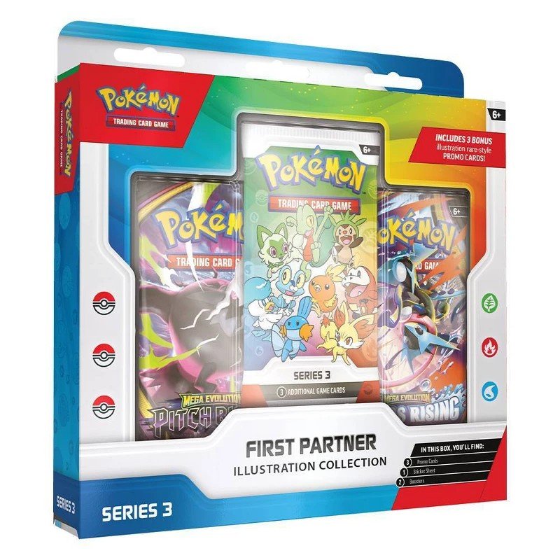 Pokémon First Partner Illustration Collection Series 3 $14.99