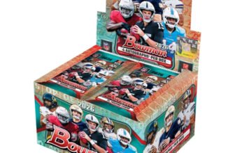 2026 Bowman Football hobby jumbo box, 4 autographs per box