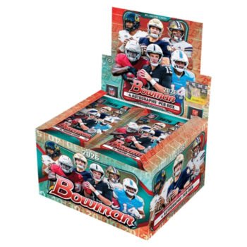 2026 Bowman Football hobby jumbo box, 4 autographs per box