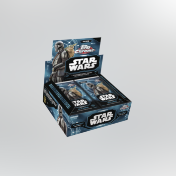 2026 Topps Chrome Star Wars hobby box, 1 autograph guaranteed, 10 packs per box