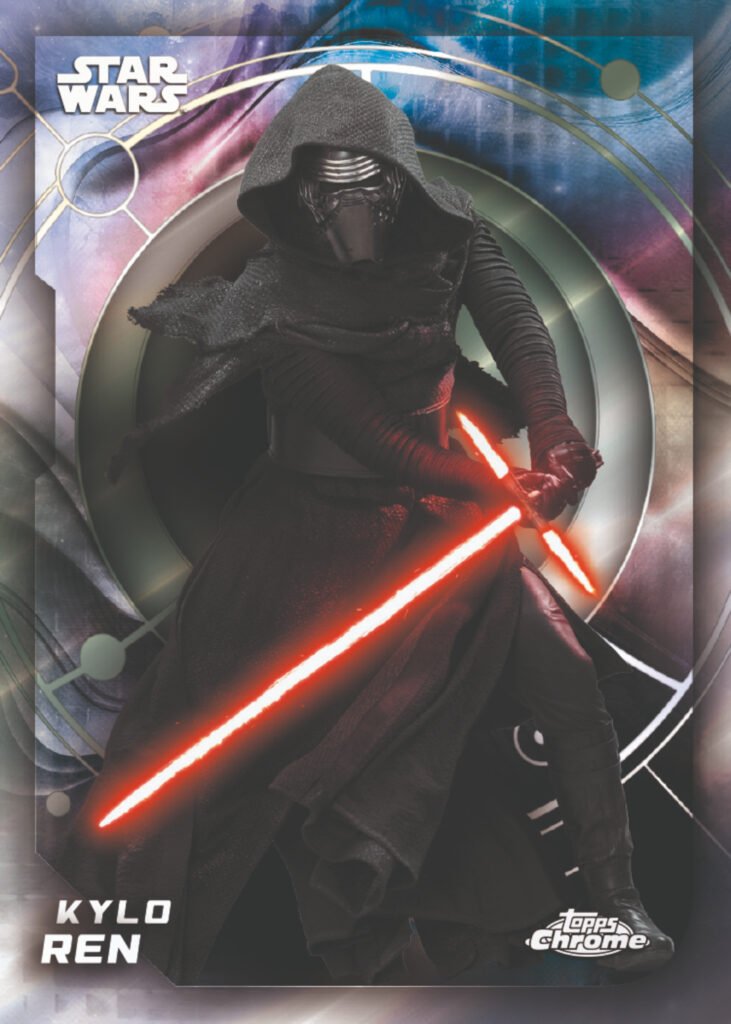 2026 Topps Chrome Star Wars Kylo Ren card