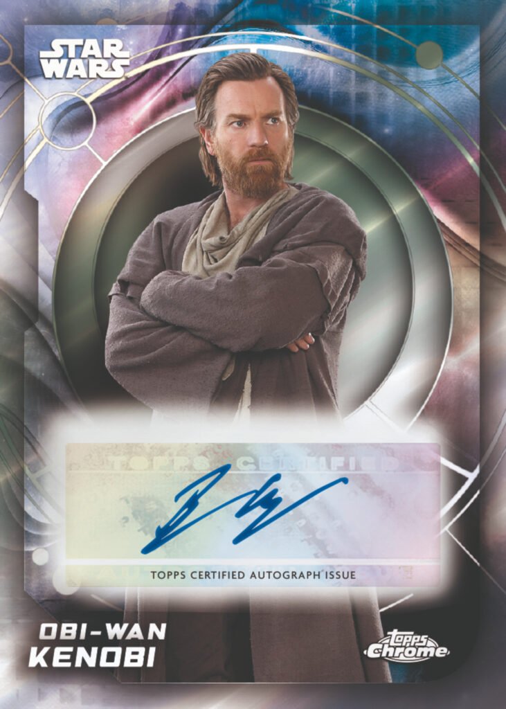 2026 Topps Chrome Star Wars Obi-Wan Kenobi autograph card