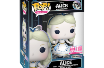 Fall down the rabbit hole with this stunning, limited-edition Pop! Alice (Porcelain) with Pop! Protector! 🫖✨