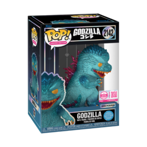 Funko Pop! Godzilla (Glitter) #2142 Limited Edition box, 1200 pieces, with authentication sticker