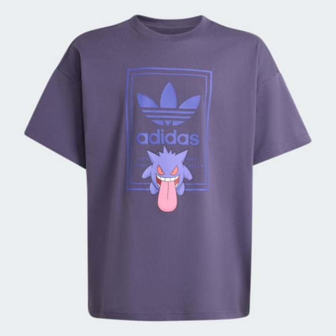 adidas x Pokémon Gengar kids tee