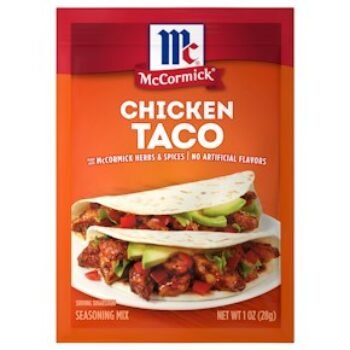 McCormick Chicken Taco Seasoning at Walmart