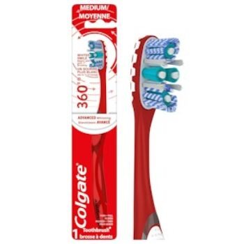 Colgate 360 Optic White Toothbrush at Walmart