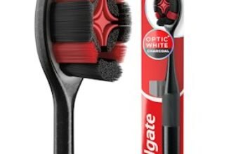 Colgate Optic White Charcoal Toothbrush at Walmart