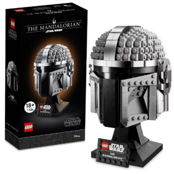 LEGO Star Wars The Mandalorian Helmet 75328 building kit with box
