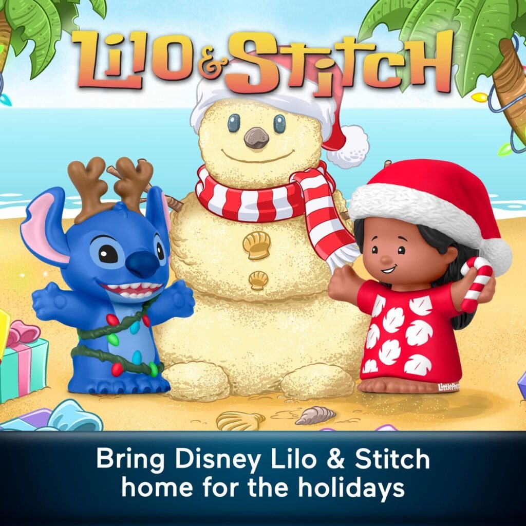 Little People Collector Lilo and Stitch holiday figures