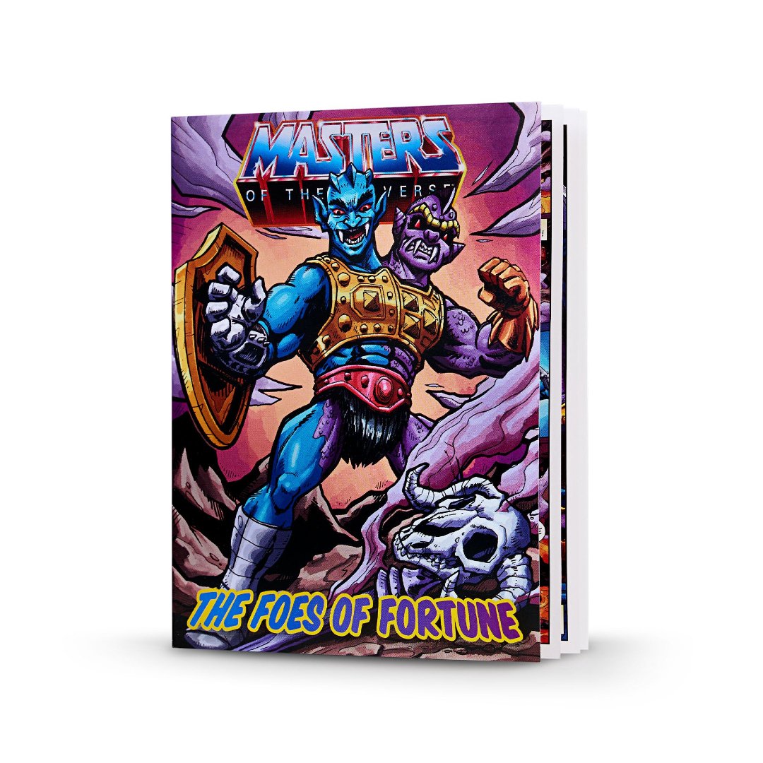 The Foes of Fortune mini comic included with MOTU Origins Two-Bad