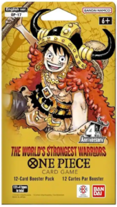 One Piece Card Game OP-17 The World's Strongest Warriors booster pack