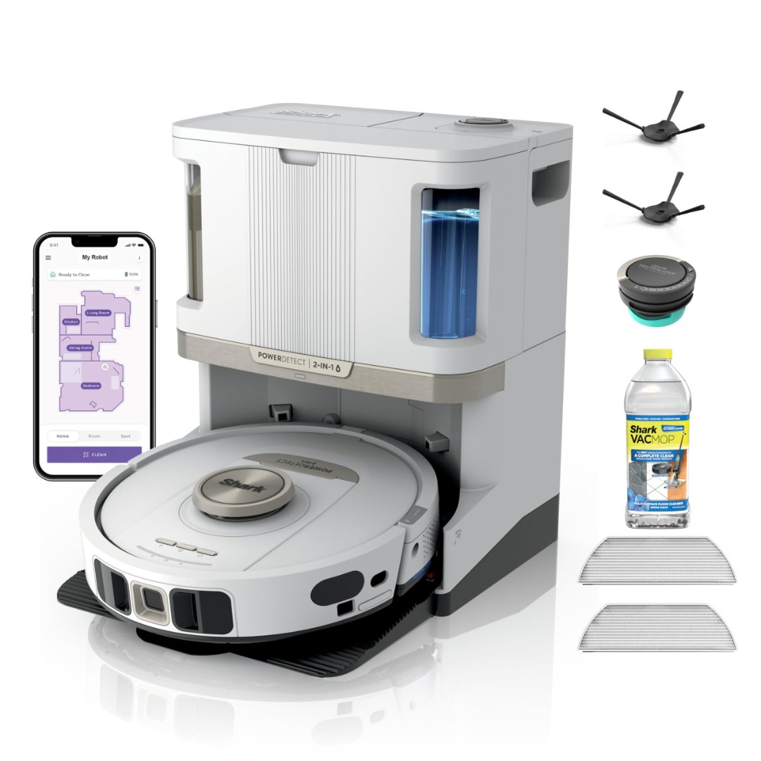 Shark PowerDetect full kit with NeverTouch Pro base and accessories