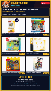 Walmart Collectibles Draw â€” PokÃ©mon TCG Live Drop promo