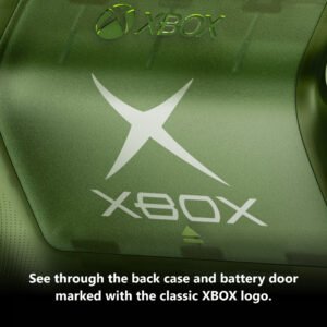 Xbox X25 controller battery door with classic Xbox logo