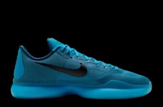 Kobe 10 Protro Blue Lagoon lateral side profile
