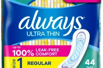 Always Ultra Thin Pads Size 1 Regular Absorbency Unscented - 44ct at Target