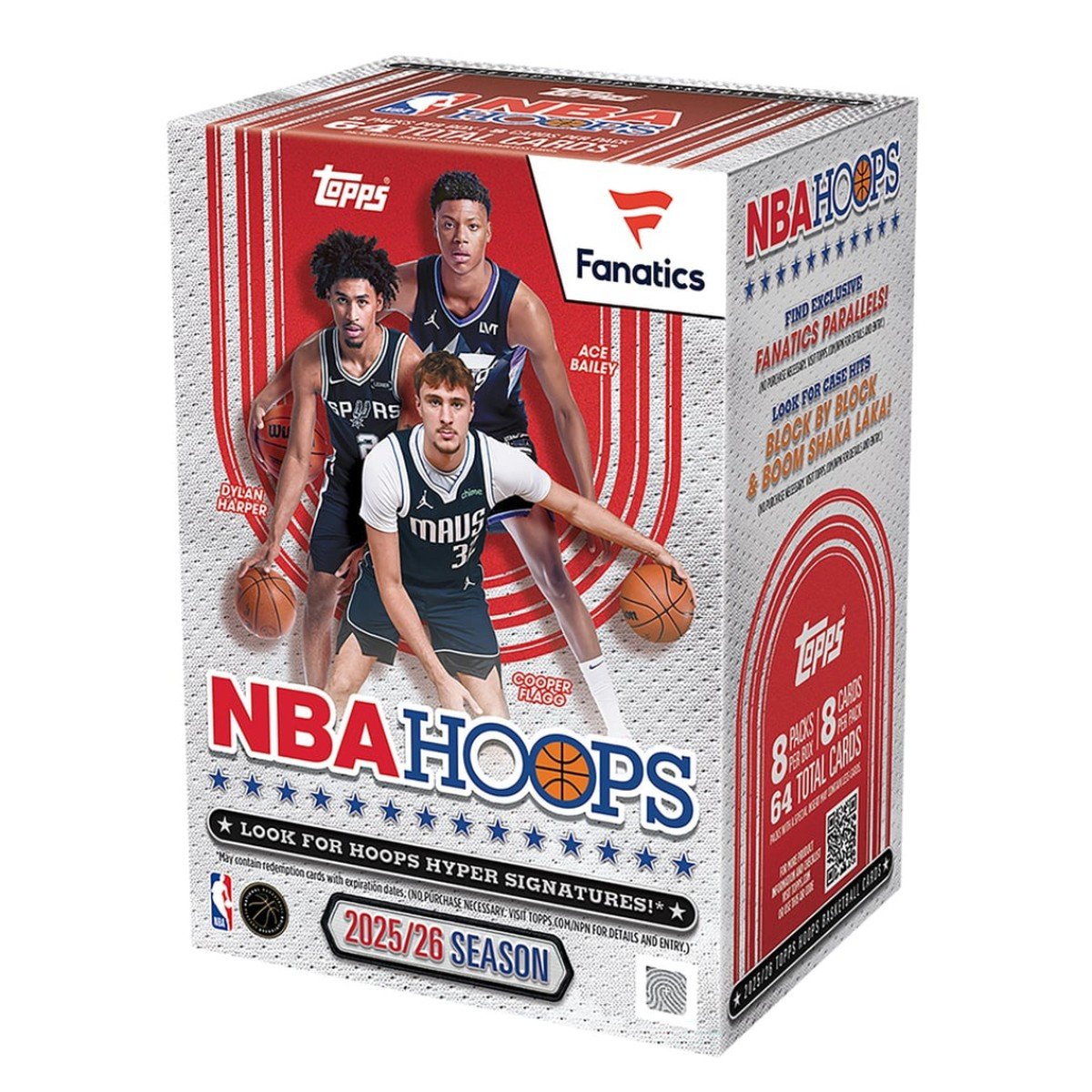 2025/26 Topps Hoops Basketball Fanatics Exclusive Value Box