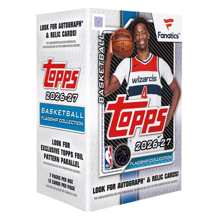 2026-27 Topps Flagship Basketball Fanatics Exclusive Value Box