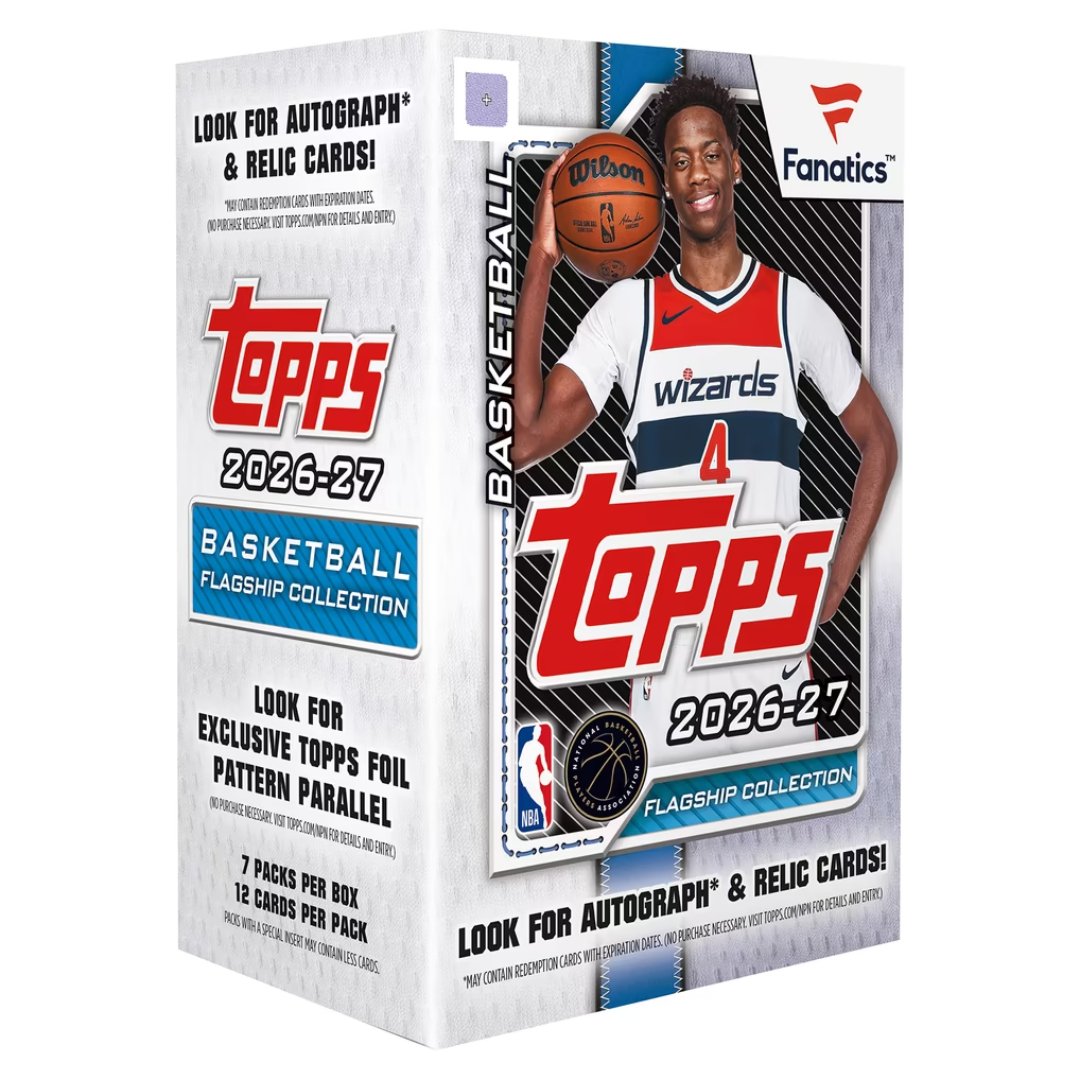 2026-27 Topps Flagship Basketball Fanatics Exclusive Value Box