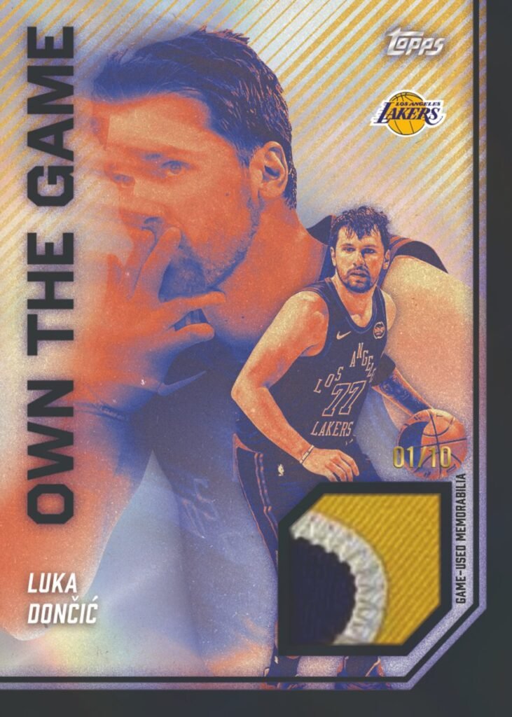 2026-27 Topps Flagship Basketball – Luka Dončić Own the Game Memorabilia card