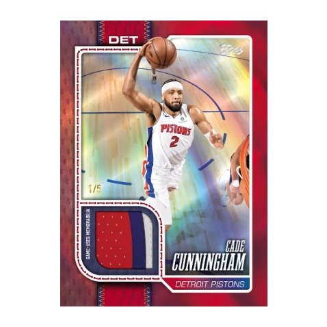 Cade Cunningham card, 2026-27 Topps Flagship Basketball