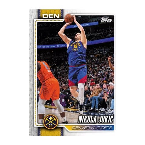 Nikola Jokic card, 2026-27 Topps Flagship Basketball