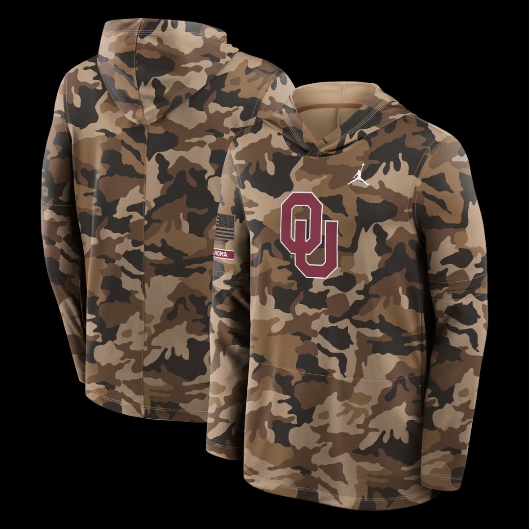 Oklahoma Sooners Jordan Brand camo hoodie