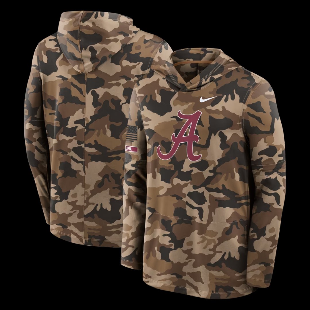 Alabama Crimson Tide Nike camo hoodie