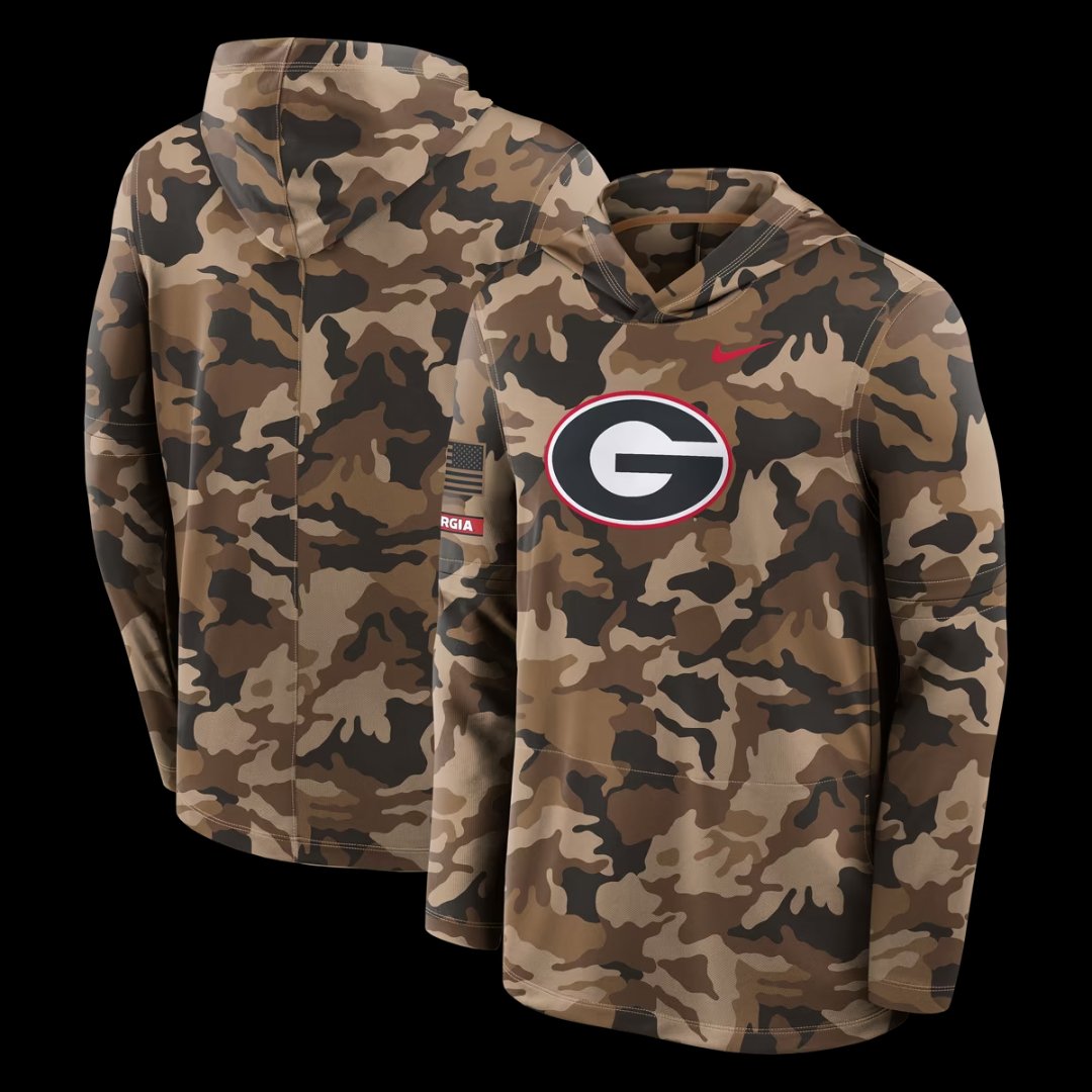 Georgia Bulldogs Nike camo hoodie