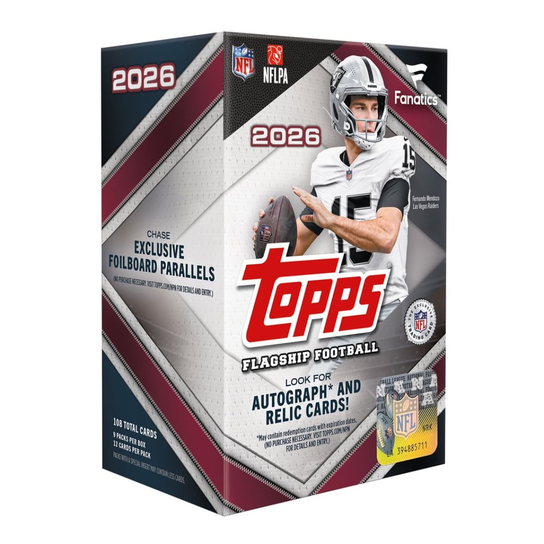 2026 Topps Flagship Football Fanatics Exclusive Value Box