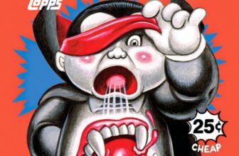 2026 Topps Garbage Pail Kids Halloween wrapper pack art