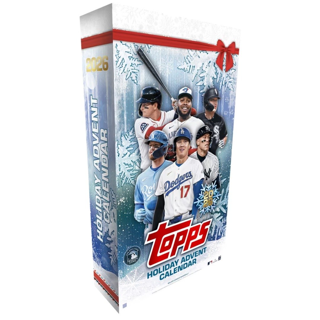 2026 Topps Holiday Baseball Advent Calendar box