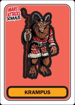 2026 Topps Mars Attacks Christmas – Krampus card
