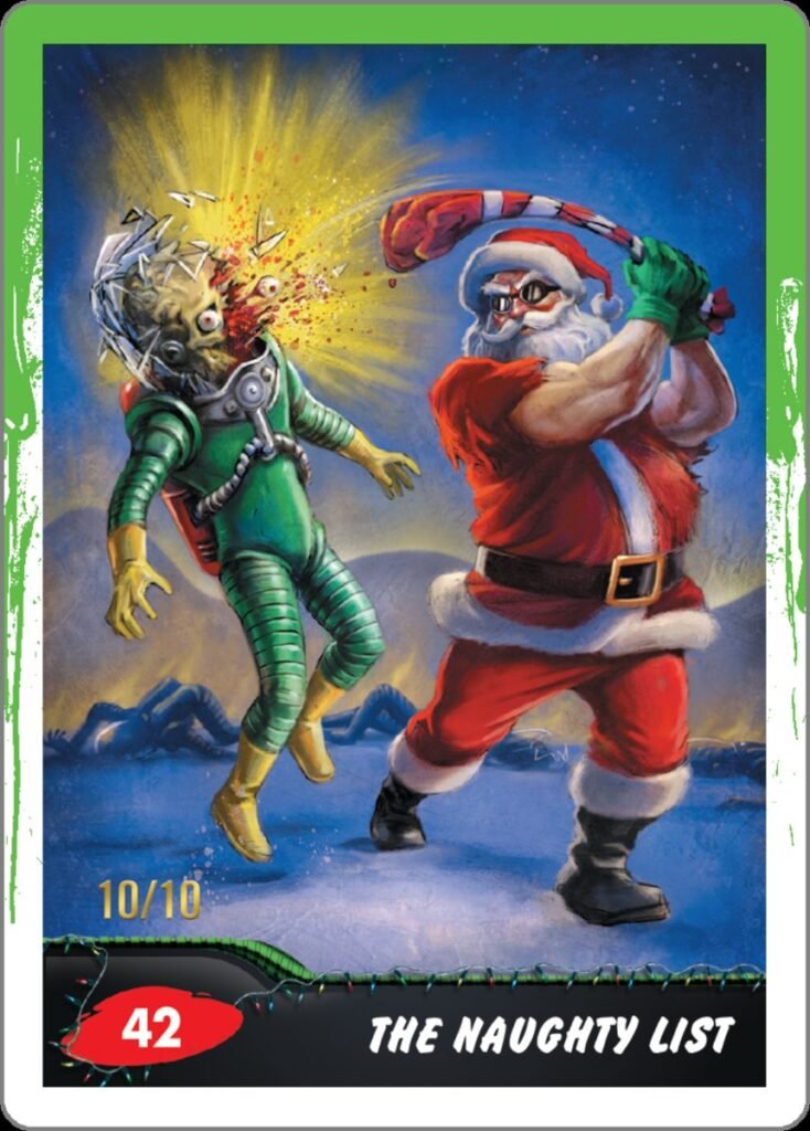 2026 Topps Mars Attacks Christmas – The Naughty List #42 card