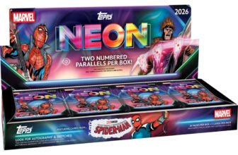 2026 Topps Marvel Neon factory sealed hobby box