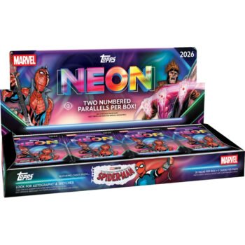 2026 Topps Marvel Neon factory sealed hobby box