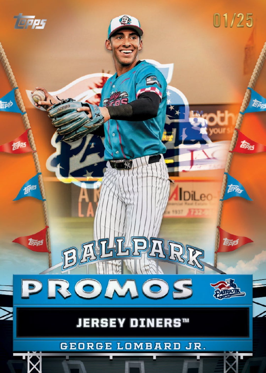 2026 Topps Pro Debut George Lombard Jr. Ballpark Promos 01/25