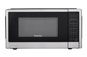 Kenmore 1.1 cu ft Microwave Oven Stainless Steel: Child Lock, 6 One-Touch Settings, 10 Power Levels at Target