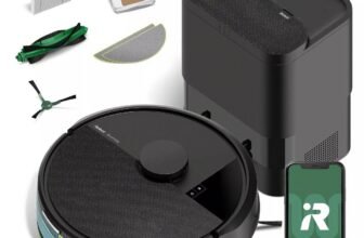 iRobot Roomba 105 Combo Cordless Vacuum & Mop Y354020 5.8" Cleaning Path Black at Target