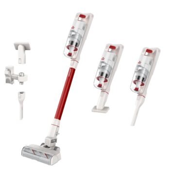 BISSELL PowerClean Swivel Head Cordless Stick Vacuum 4342 10.5" Cleaning Path White at Target