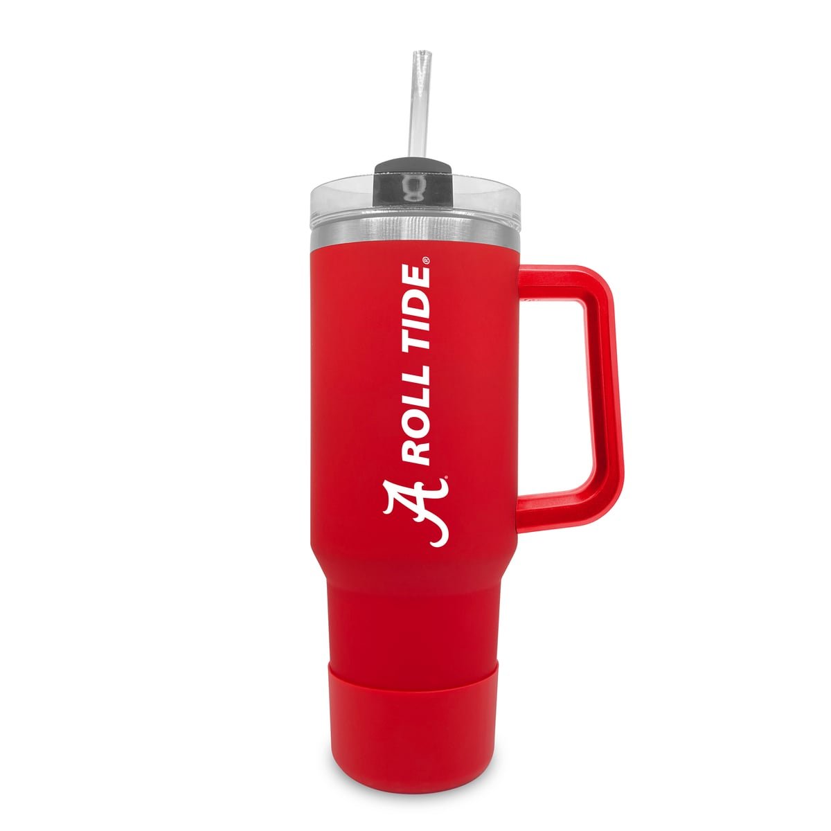 Alabama Crimson Tide 40oz. Stainless Tumbler with Handle & Removable Straw