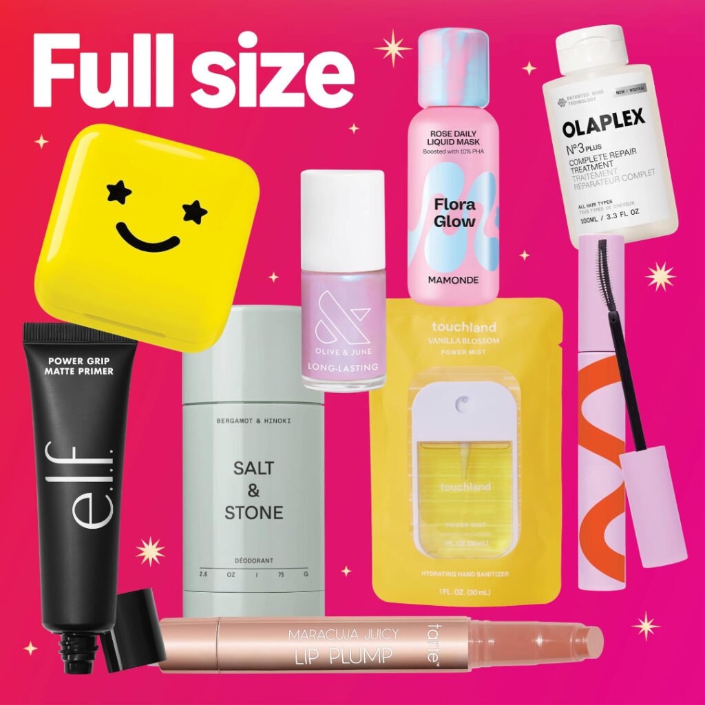 More full-size picks — Olaplex No. 3, Salt & Stone, e.l.f. Power Grip primer, Mamonde Flora Glow and more