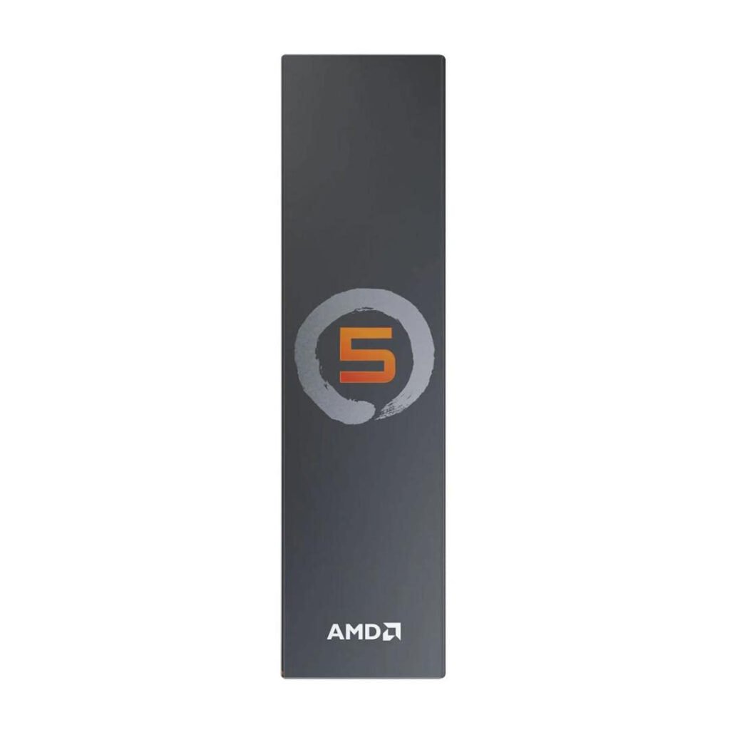 AMD Ryzen 5 processor box side panel with Ryzen 5 logo