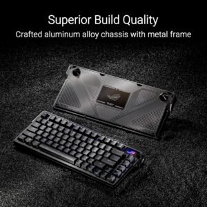 ASUS ROG Azoth Extreme aluminum alloy chassis and metal frame