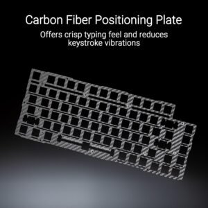 ASUS ROG Azoth Extreme carbon fiber positioning plate