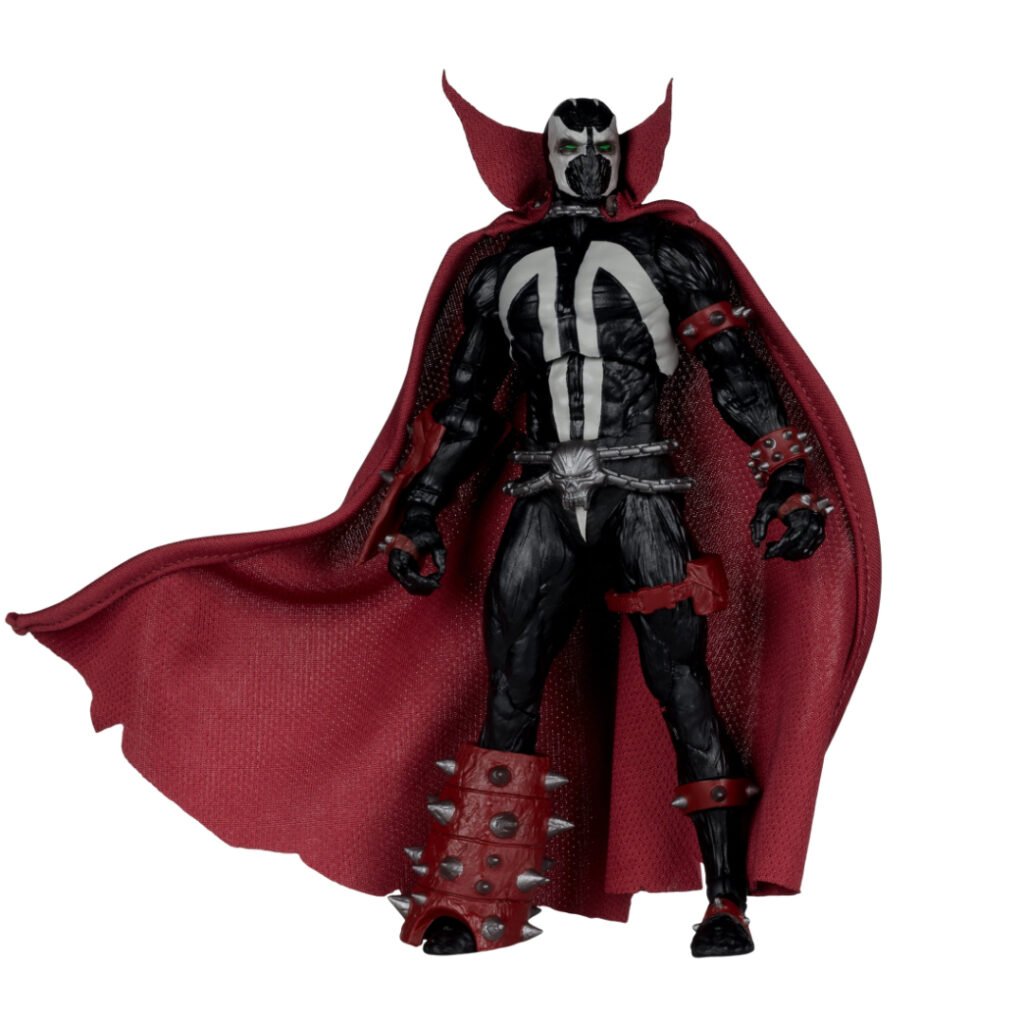 McFarlane DC Multiverse Gold Label Spawn 7-inch figure with red fabric cape