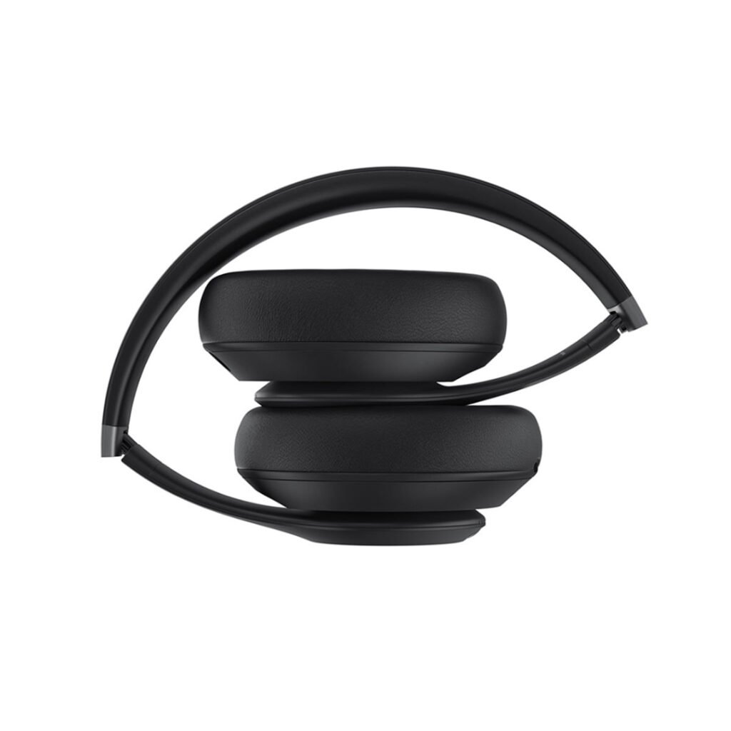 Beats Studio Pro Black folded for travel