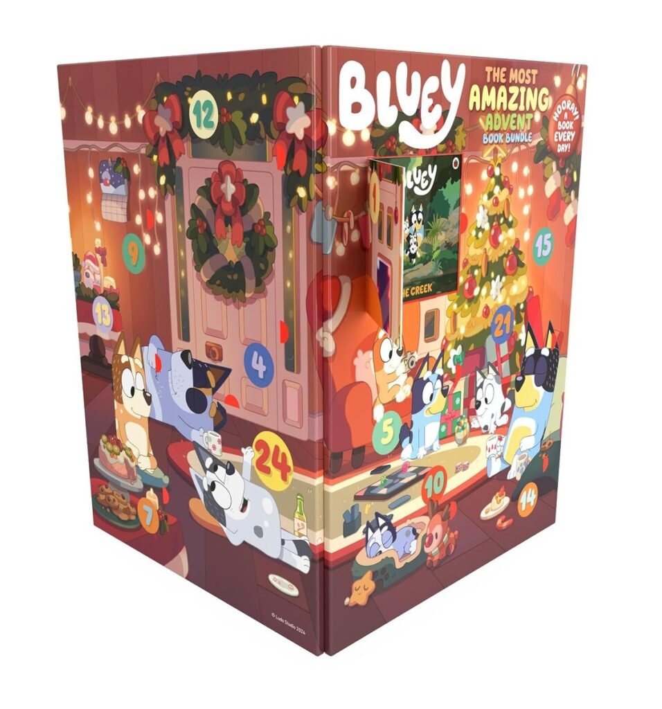 Bluey The Most Amazing Advent Calendar Book Bundle