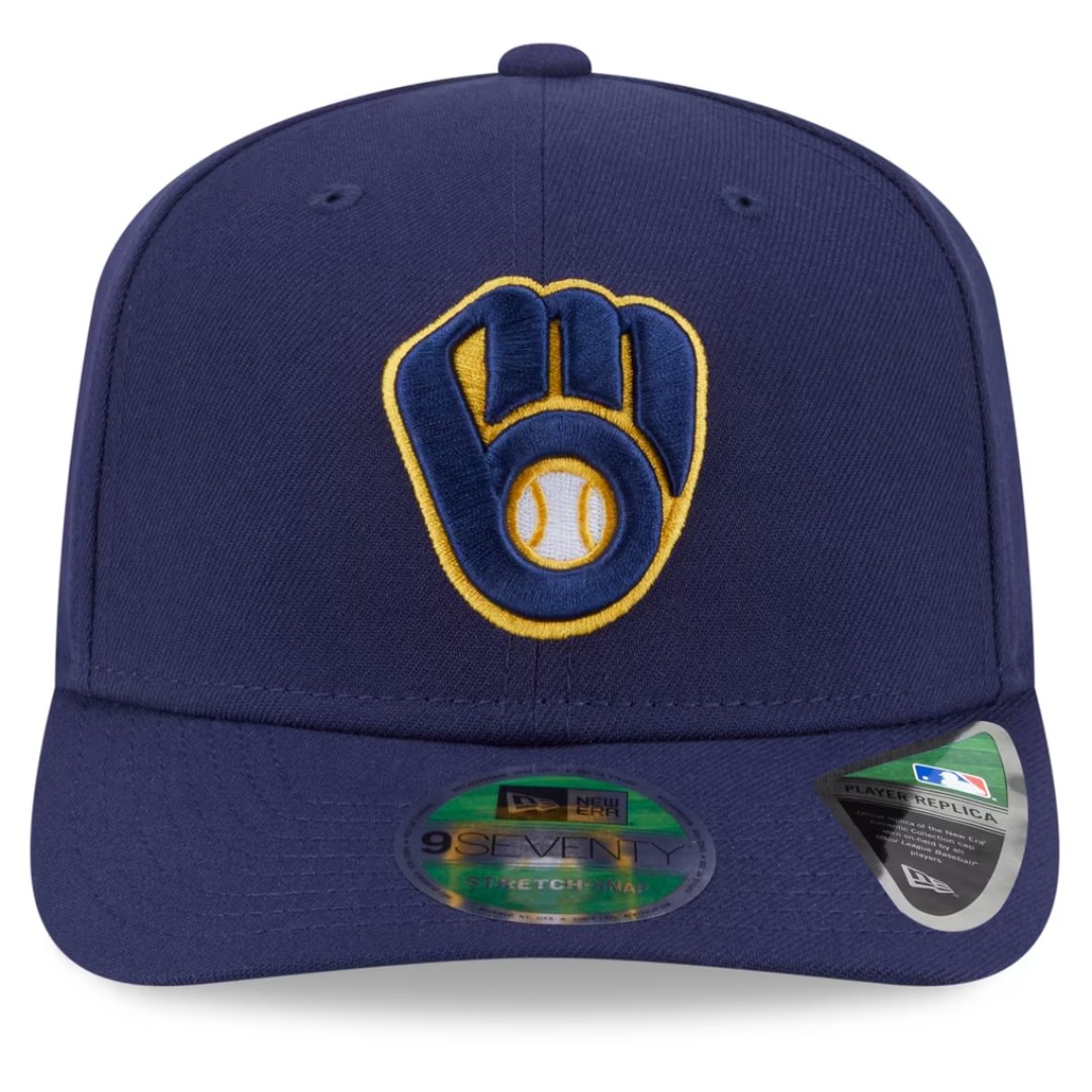 Brewers 2026 Postseason 9SEVENTY hat front view
